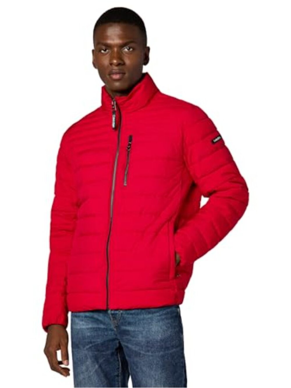 Calvin Klein Mens Full Zip Down Puffer Coat Jacket